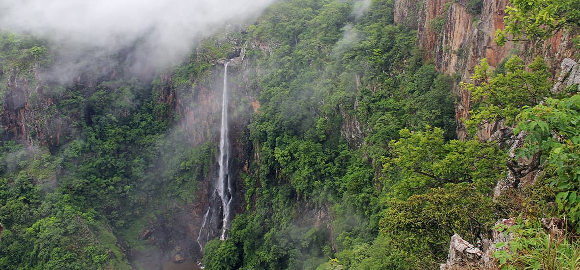 Barehipani Waterfall in Simlipal